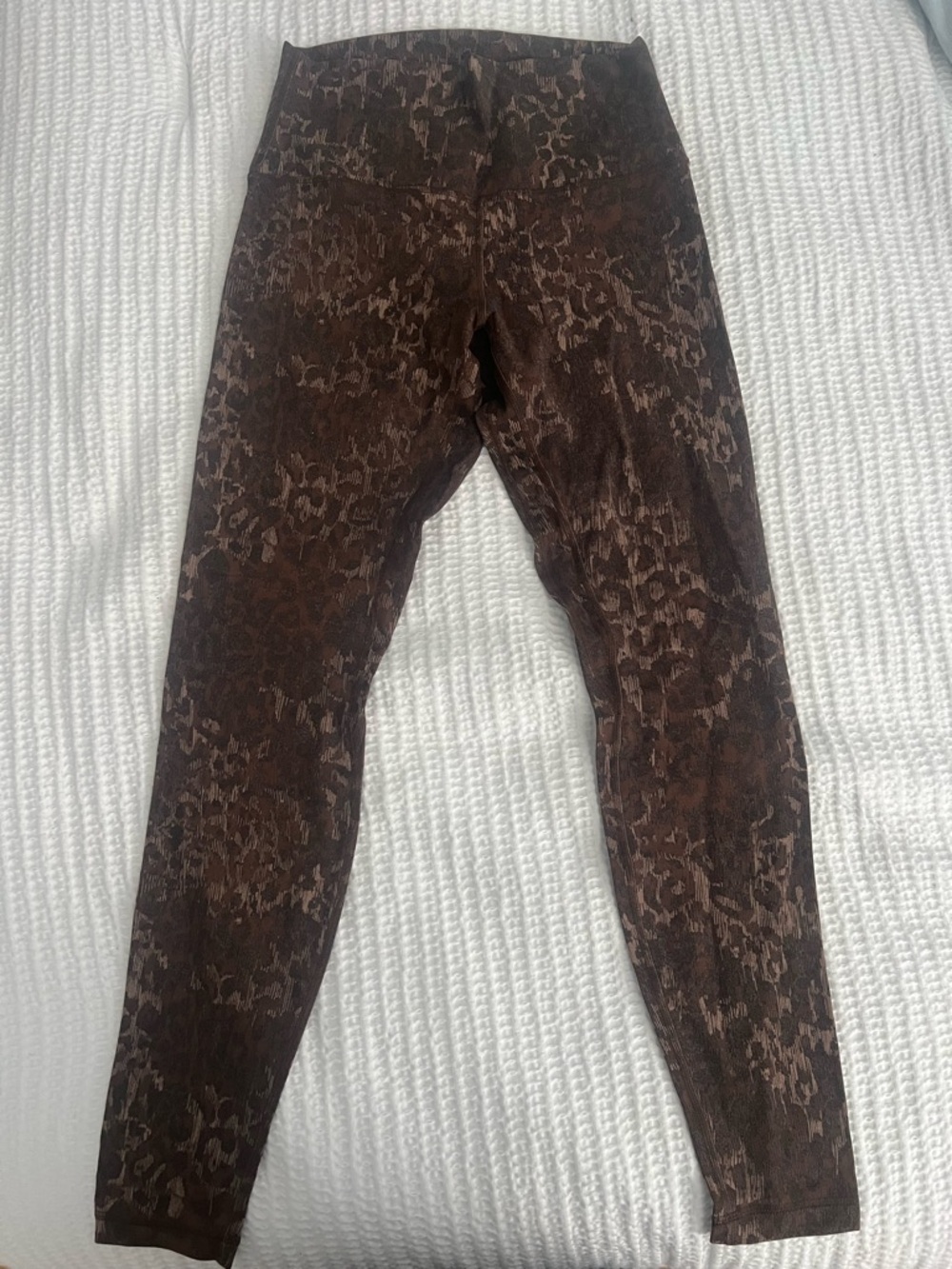lululemon athletica Brown & Tan Animal-Print Align™ Leggings